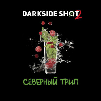 Табак для кальяна "Дарксайд" Шот Северный трип (Базилик Клюква Малина), 30 г