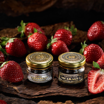 CB07 20гр. Табак для кальяна "WTO" CARIBBEAN BLEND КЛУБНИКА.