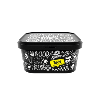 Табак для кальяна Хулиган с ароматом Банановое суфле (БАН), 200 гр.