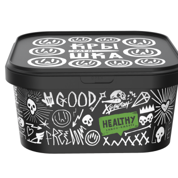 Табак для кальяна Хулиган с ароматом Лимон-имбирь (ХЕЛФИ), 200 гр.