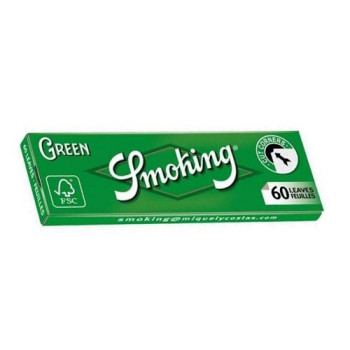 Бумага сигаретная Smoking Regular Green (60 шт.)