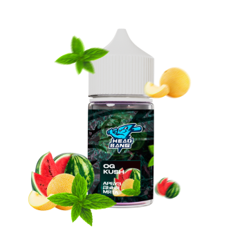 Ароматизатор HEAD BANG Salt 2% 30 мл Арбуз с дыней и мятой (OG Kush)