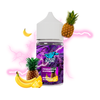 Ароматизатор HEAD BANG Salt 2% 30 мл Банан с ананасом (Pineapple Express)