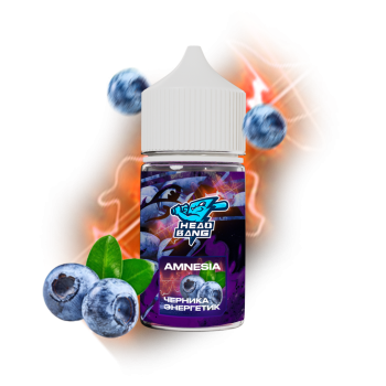 Ароматизатор HEAD BANG Salt 2% 30 мл Черничный энергетик (Amnesia)