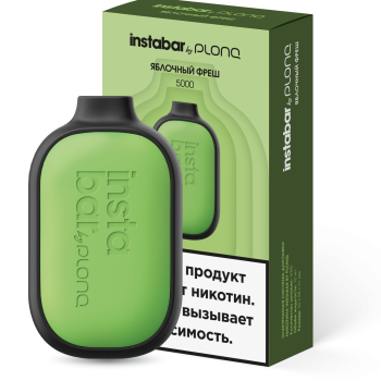 Instabar by PLONQ (5000 затяжек) Яблочный Фреш