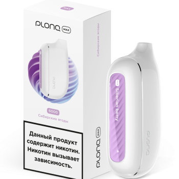 PLONQ MAX (6000 затяжек) Сибирский ягоды
