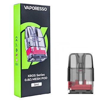 Картридж Vaporesso XROS 0.8Ω (3мл.) (4 шт/уп.) (1шт.)