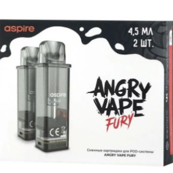 Сменный картридж Angry Vape Fury 4.5 мл 0.8Ω (1шт.)
