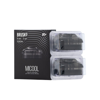Сменный картридж Brusko ZQ MICOOL 1.0Ω (5 мл.)