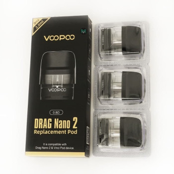 Картридж Voopoo Drag Nano 2 Pod 0,8Ω (3 шт/уп.) (1шт.)