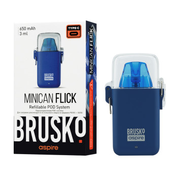 Набор Brusko Minican FLICK 650 mAh Синий
