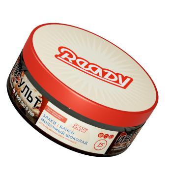 Табак для кальяна ПЭТ Ready – Good Mo (Банан-Шоколад-Злаки) 100 г