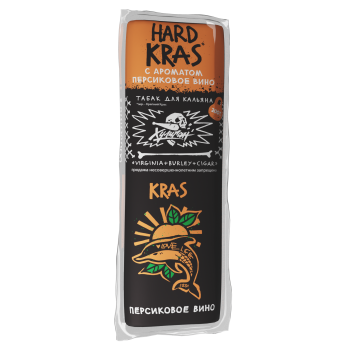 Табак для кальяна Хулиган Хард с ароматом Персиковое вино (КРАС), 200 гр.