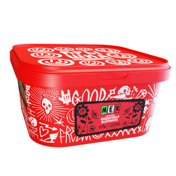 Табак для кальяна Хулиган с ароматом Ежевичная маргарита (МЕКС), 200 гр.