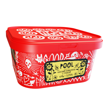 Табак для кальяна Хулиган с ароматом Кислый лимонад с гуавой (ПУЛ), 200 гр.