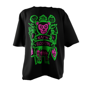 Футболка Элькапитос (неон) XL