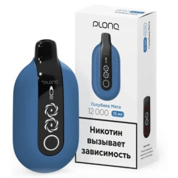 PLONQ Ultra (12000 затяжек)  ГОЛУБИКА МЯТА