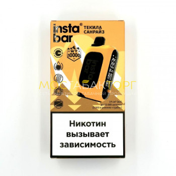 PLONQ Instabar (10000 затяжек) Текила Санрайз