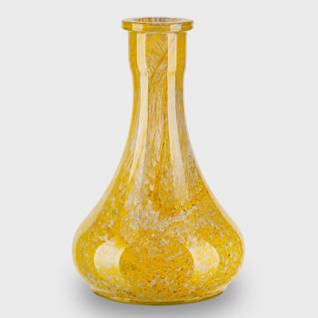 Колба капля (желтый и белый алебастр)