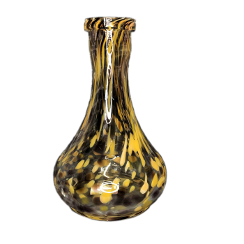 Колба капля (желтая и марганцевая крошка)