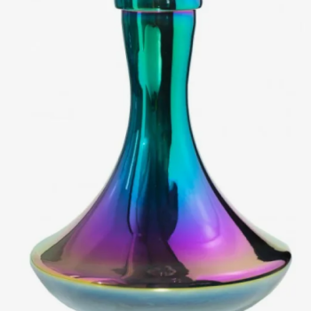 Колба крафт (напыление серый перламутр)