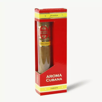 Сигара AROMA Cubana Original gold Robusto (туб.)