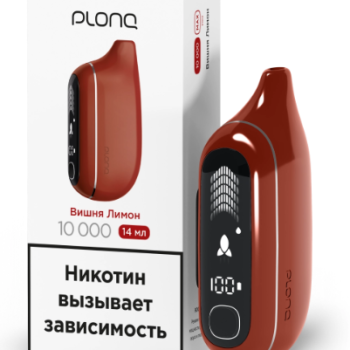 PLONQ MAX PRO (10000 затяжек) Вишня лимон