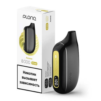 PLONQ MAX SMART (8000 затяжек) Ананас