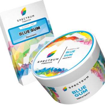 Табак для кальяна SPECTRUM TOBACCO CL (BLUE GUM) с ароматом Эвкалипт 40 гр