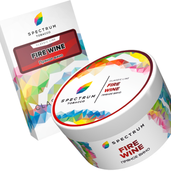 Табак для кальяна SPECTRUM TOBACCO CL (FIRE WINE) с ароматом Пряное вино 40 гр
