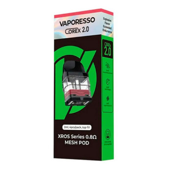 Картридж Vaporesso XROS 0.8Ω (2мл.) (4 шт/уп.) (1шт.)
