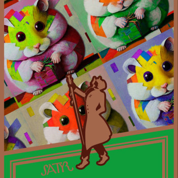 Табак "Сатир" Альфа HAMSTER HOLIDAY (Арбузная жвачка) 25 г