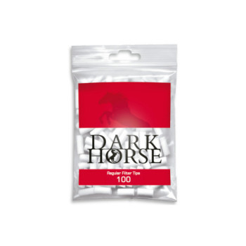 Фильтры для самокруток DarkHorse Regular 8x15мм (100 шт.)
