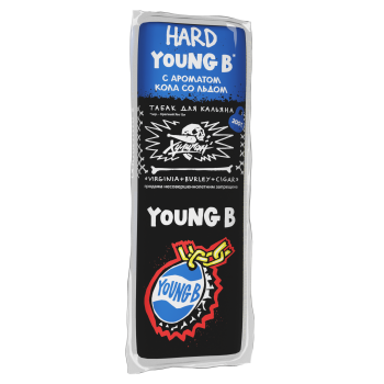 Табак для кальяна Хулиган Хард с ароматом Кола со льдом (ЯНГ БИ), 200 гр.