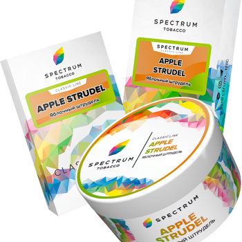 Табак для кальяна SPECTRUM TOBACCO CL (APPLE STRUDEL) с ароматом Яблочный штрудель 100 гр