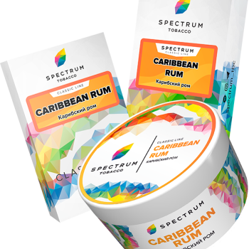Табак для кальяна SPECTRUM TOBACCO CL (CARIBBEAN RUM) с ароматом Карибский ром 100 гр