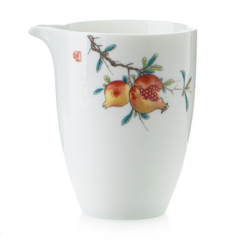 Чахай керамический Гранаты (сливочник-молочник) 270 мл