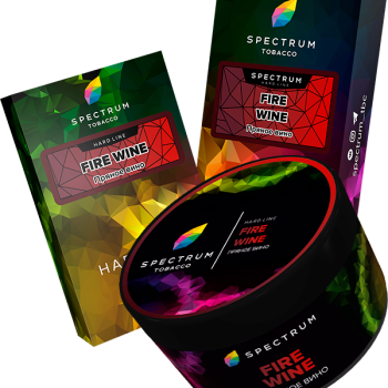Табак для кальяна SPECTRUM TOBACCO HL (FIRE WINE) с ароматом Пряное вино 200 гр