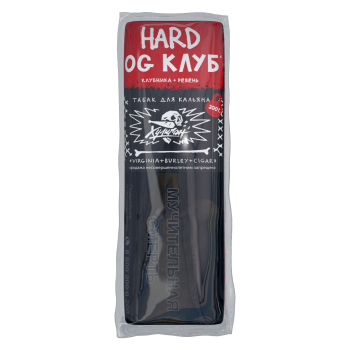 Табак для кальяна Хулиган Хард с ароматом Клубника-ревень (ОУДЖИ КЛАБ), 200 гр.
