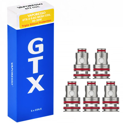 Испаритель Vaporesso GTX 0.6Ω MESH (5 шт/уп.) (1шт.)