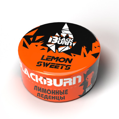 Табак для кальяна "BlackBurn" Lemon Sweets (Лимонные леденцы) 25 г